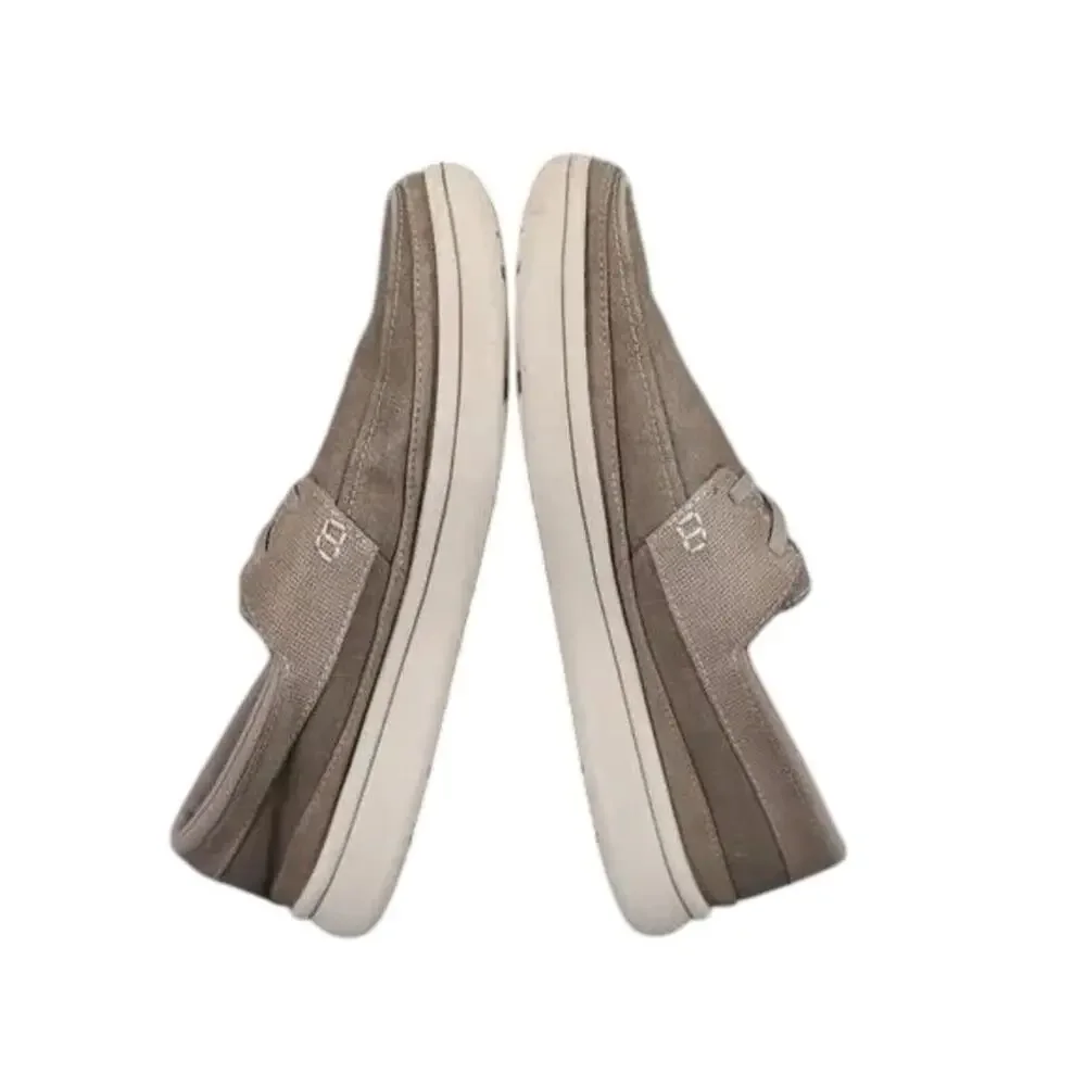Clarks Shoes Men 8.5 Sneaker Casual Boat Loafer Cantal Comfort Lifestyle Slip On